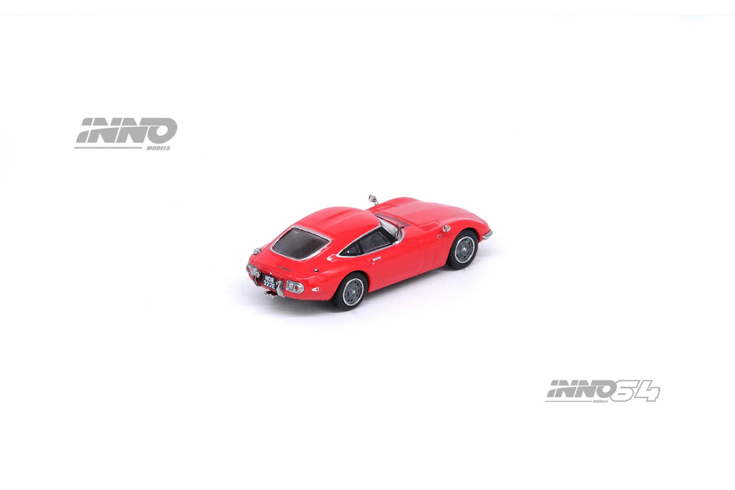 Inno64 Toyota 2000GT in Solar Red