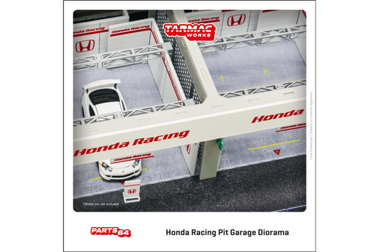 Tarmac Works 1/64 Pit Garage Diorama, Honda Racing
