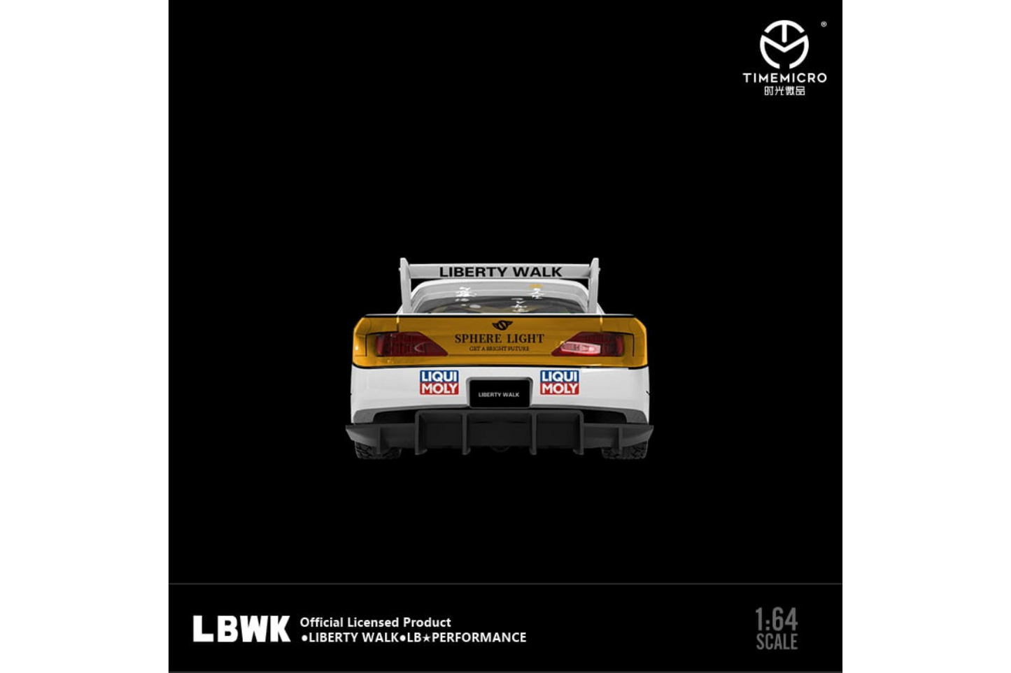 Time Micro 1/64 LB-Super Silhouette Nissan Silvia S15 #23 2021 Formula Drift Japan