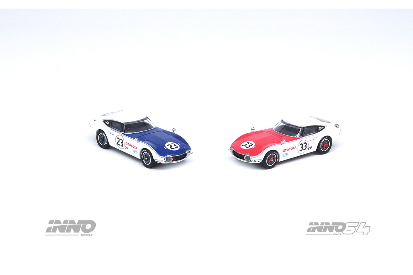Inno64 Toyota 2000GT #23 & #33 SCCA 1968 Box Set Collection