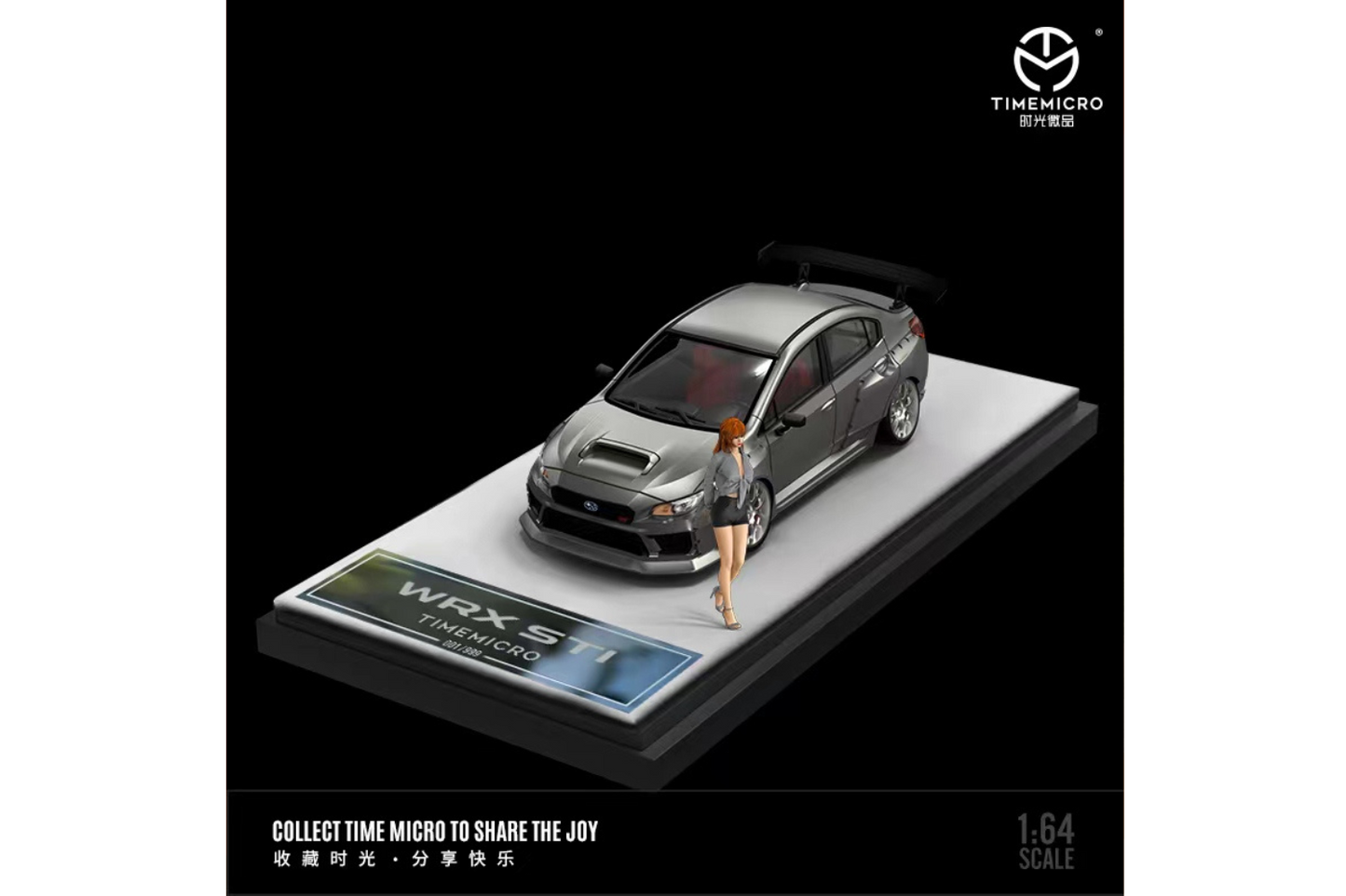 Time Micro 1/64 Subaru WRX STI Oiram Widebody