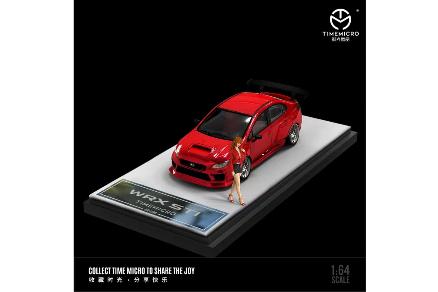 Time Micro 1/64 Subaru WRX STI Oiram Widebody