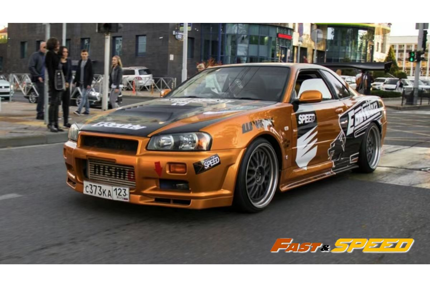 Fast Speed 1/64 Nissan Skyline (R34) Need For Speed Underground Livery