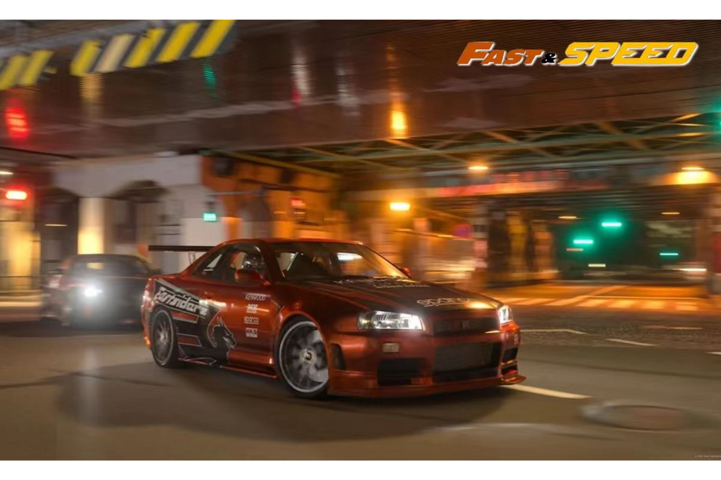 Fast Speed 1/64 Nissan Skyline (R34) Need For Speed Underground Livery