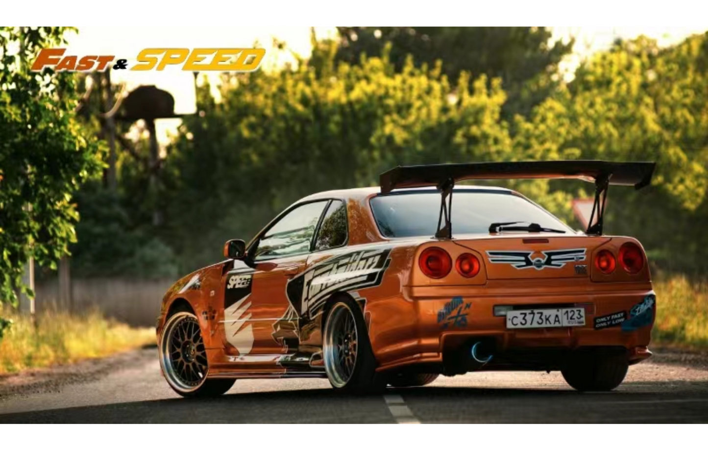 Fast Speed 1/64 Nissan Skyline (R34) Need For Speed Underground Livery