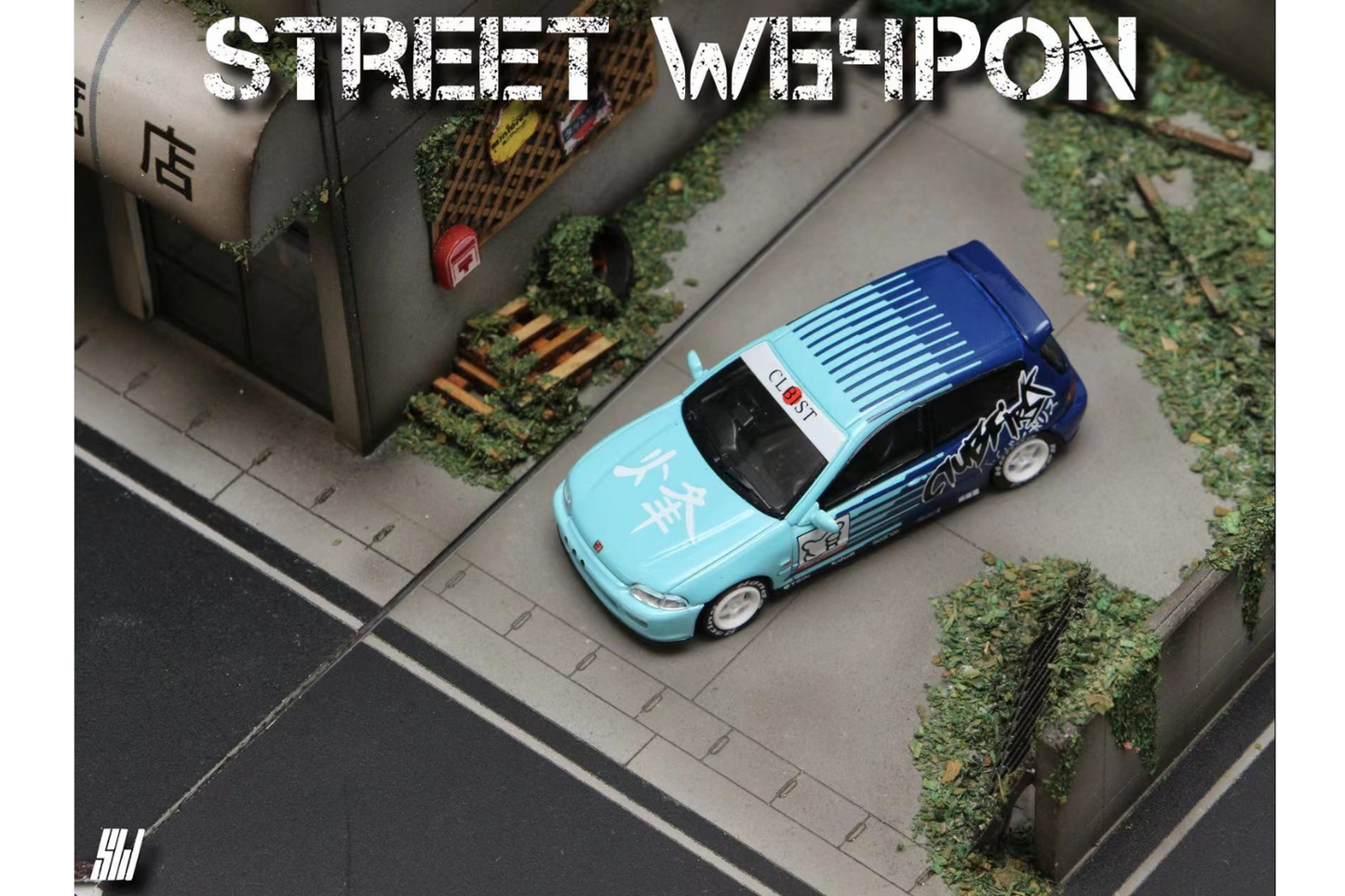Street Weapon 1/64 Honda Civic EG6 Kanjozoku Falken Livery