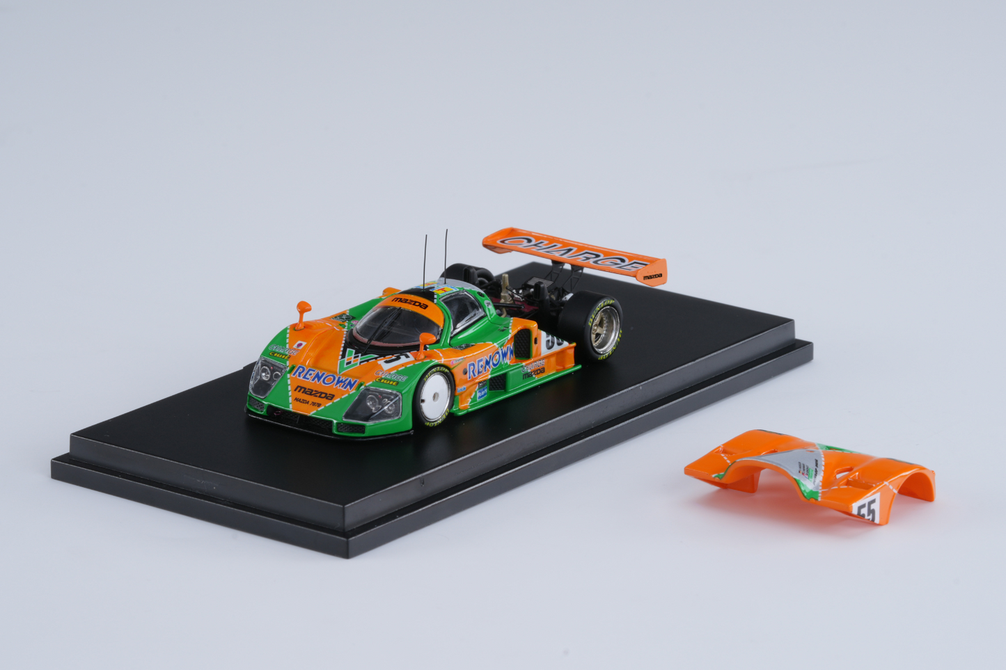 YM Model 1/64 Mazda 787B No. 55