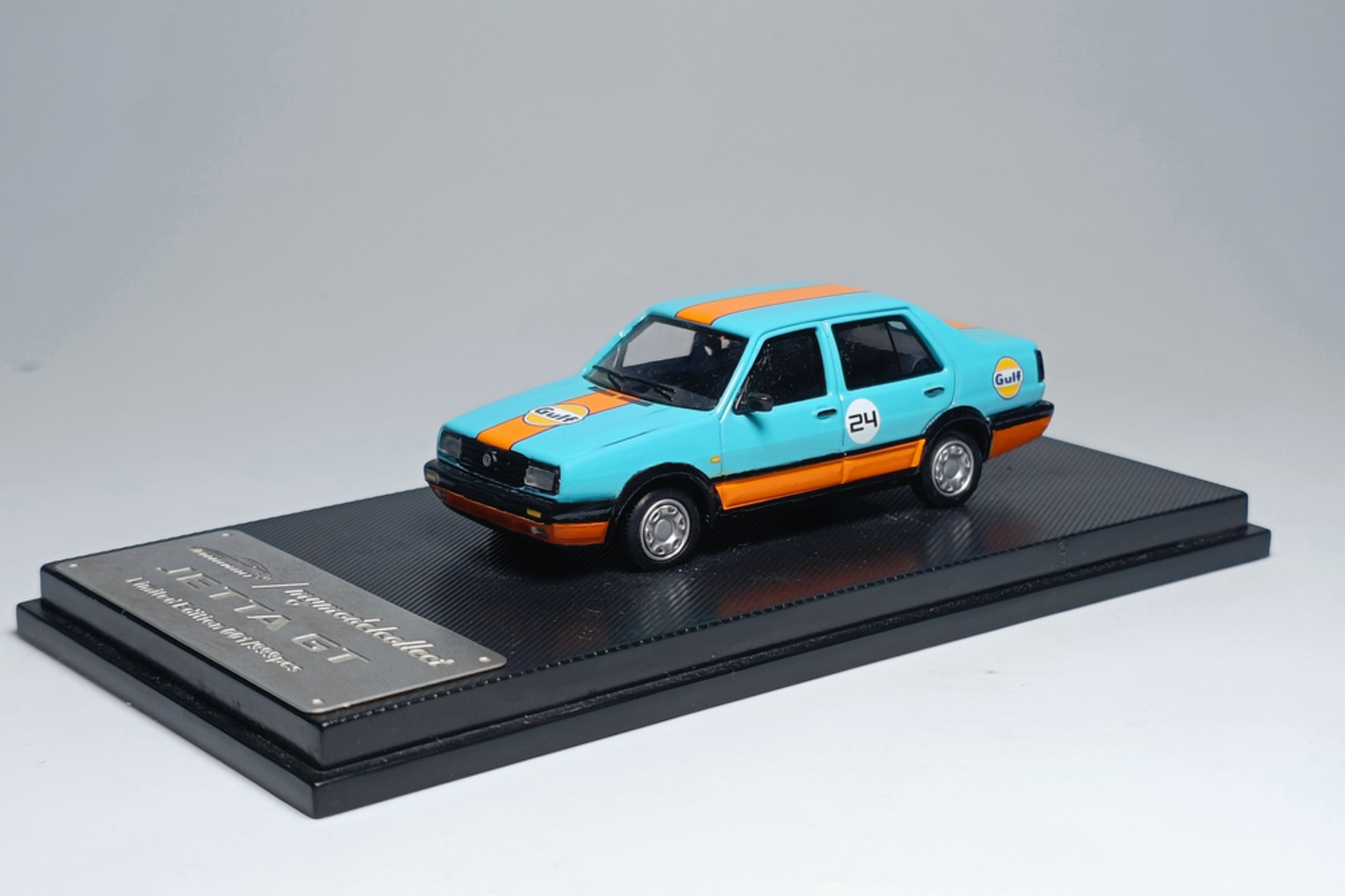 MC 1/64 Volkswagen Jetta GT in Gulf Livery