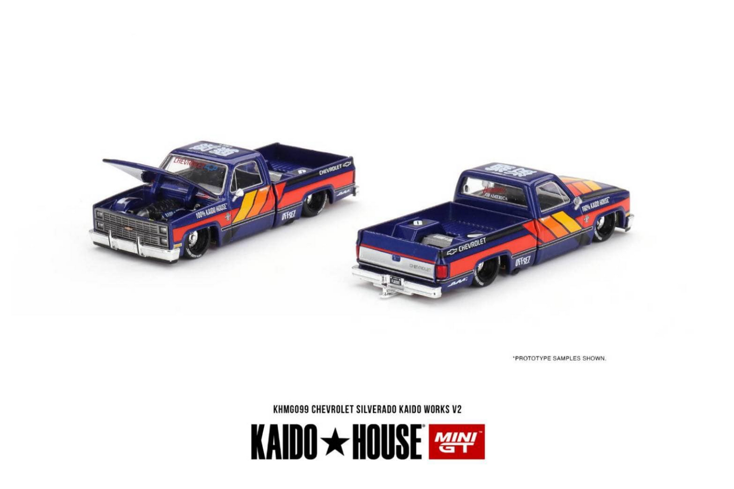 Mini GT x Kaido House 1983 Chevy Silverado Kaido Works V2