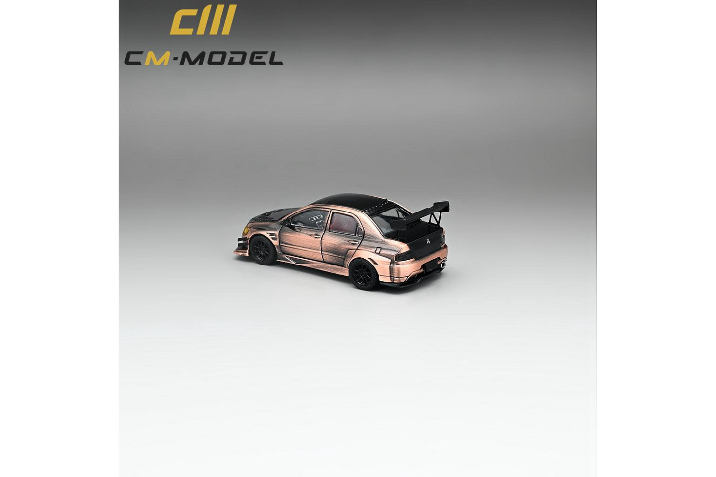 CM Model 1/64 Mitsubishi Evolution IX Voltex Widebody in Bronze