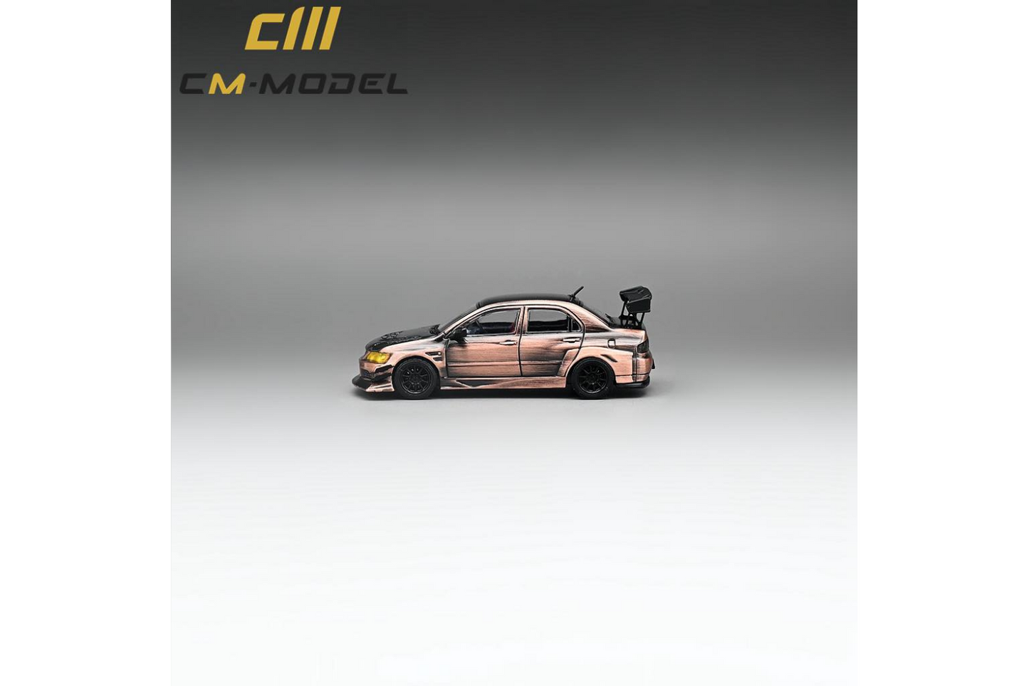 CM Model 1/64 Mitsubishi Evolution IX Voltex Widebody in Bronze