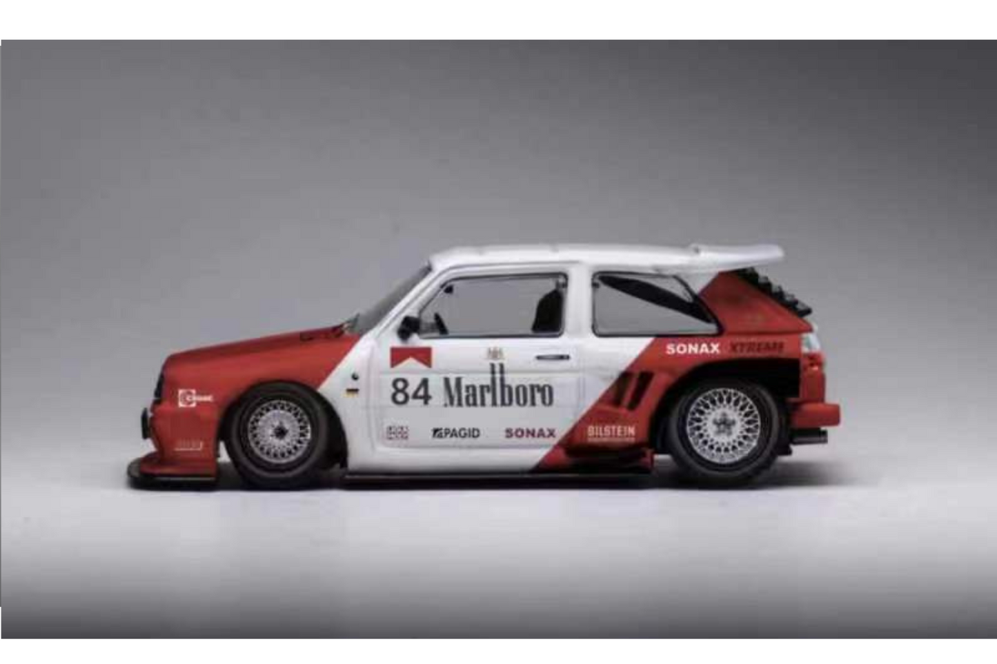 Liberty64 1/64 Volksagen Golf GTI MK2 Lowride in Red/White