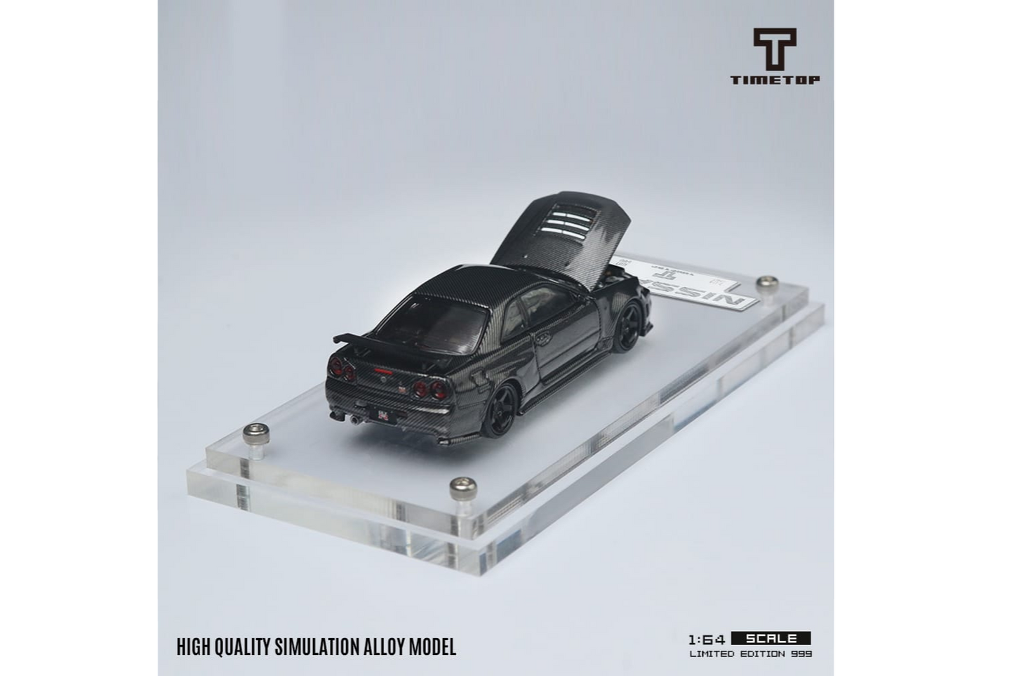 Time Top Nissan Skyline GT-R (R34) in Full Carbon