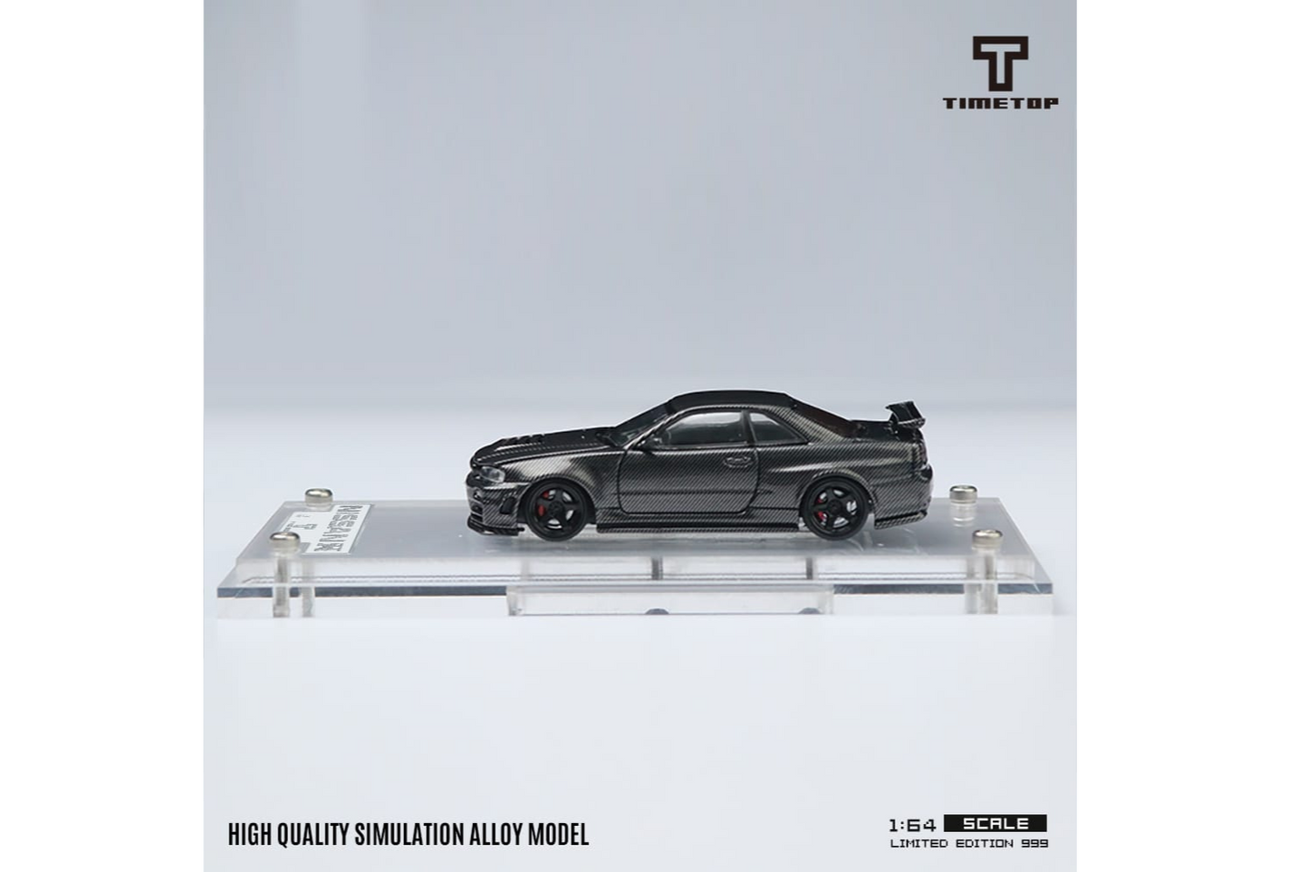 Time Top Nissan Skyline GT-R (R34) in Full Carbon