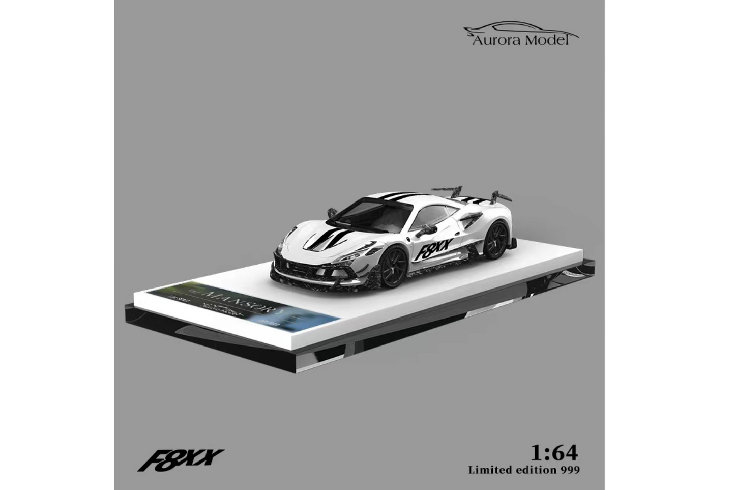 Aurora Model 1/64 Mansory F8XX (Ferrari F8 Tributo)