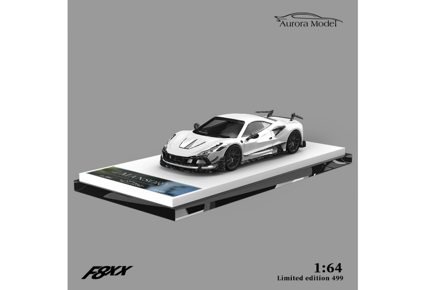 Aurora Model 1/64 Mansory F8XX (Ferrari F8 Tributo)