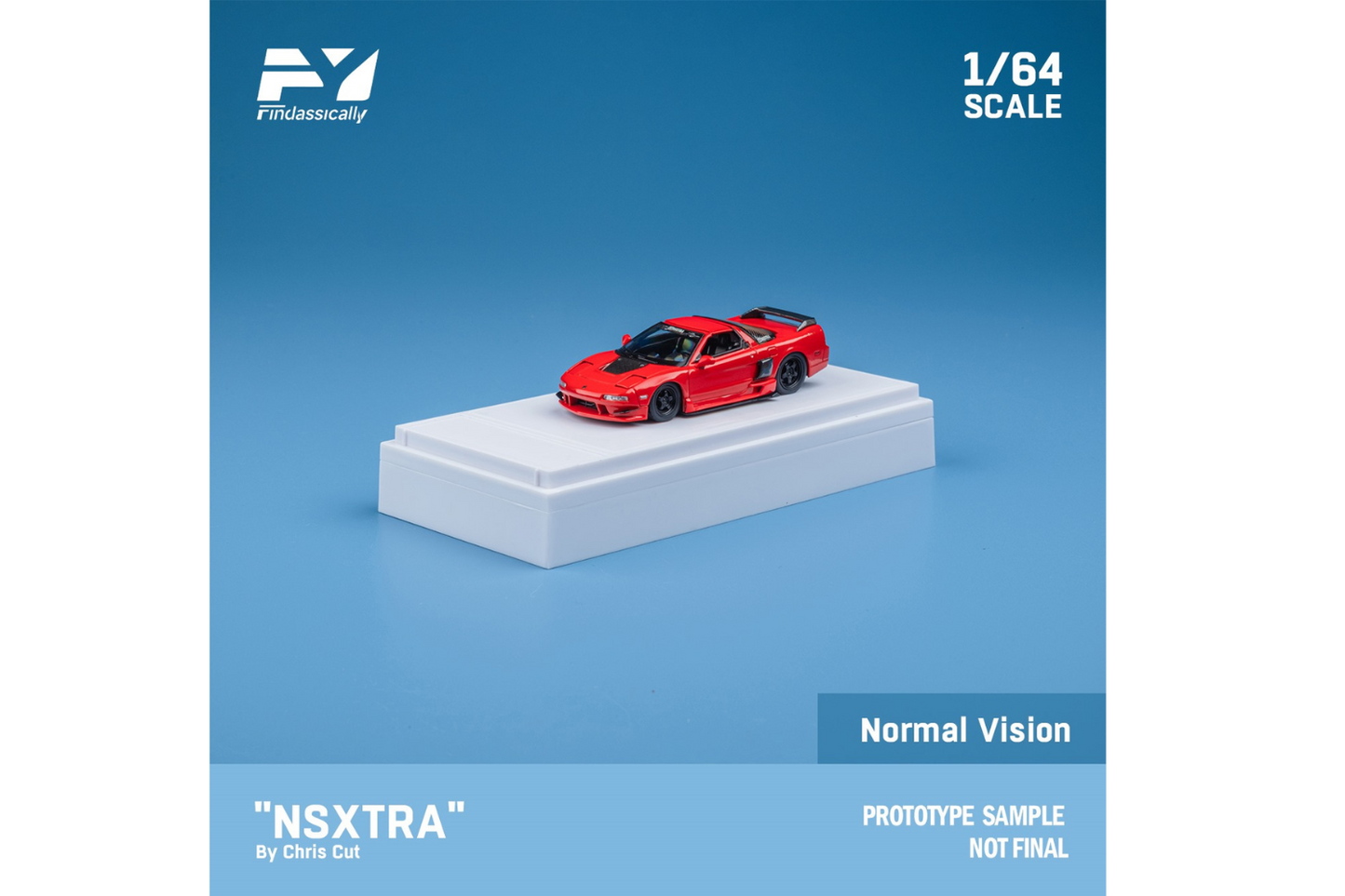 Finclassically 1/64 Honda "NSXTRA" By Chris Cut