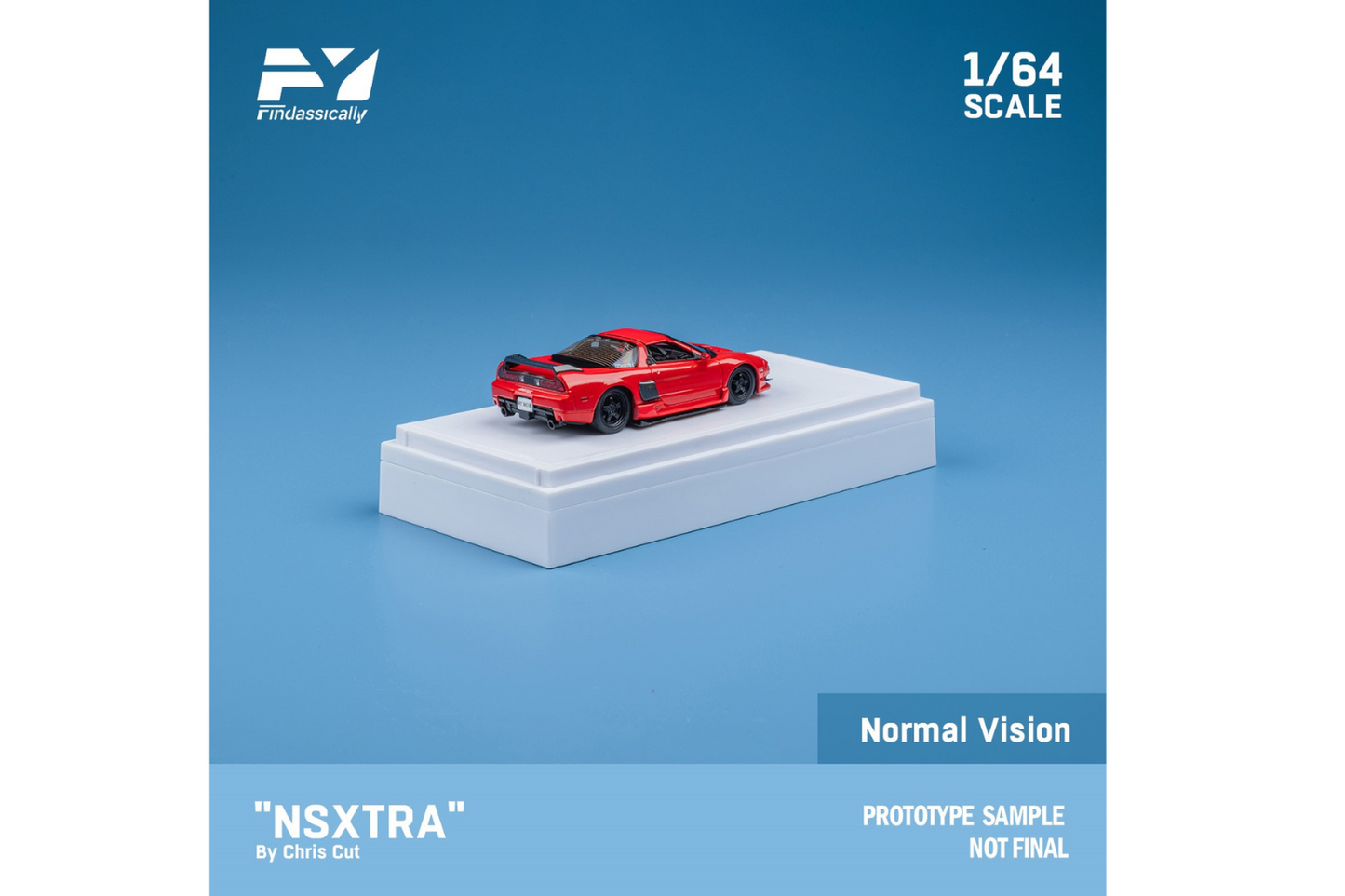 Finclassically 1/64 Honda "NSXTRA" By Chris Cut