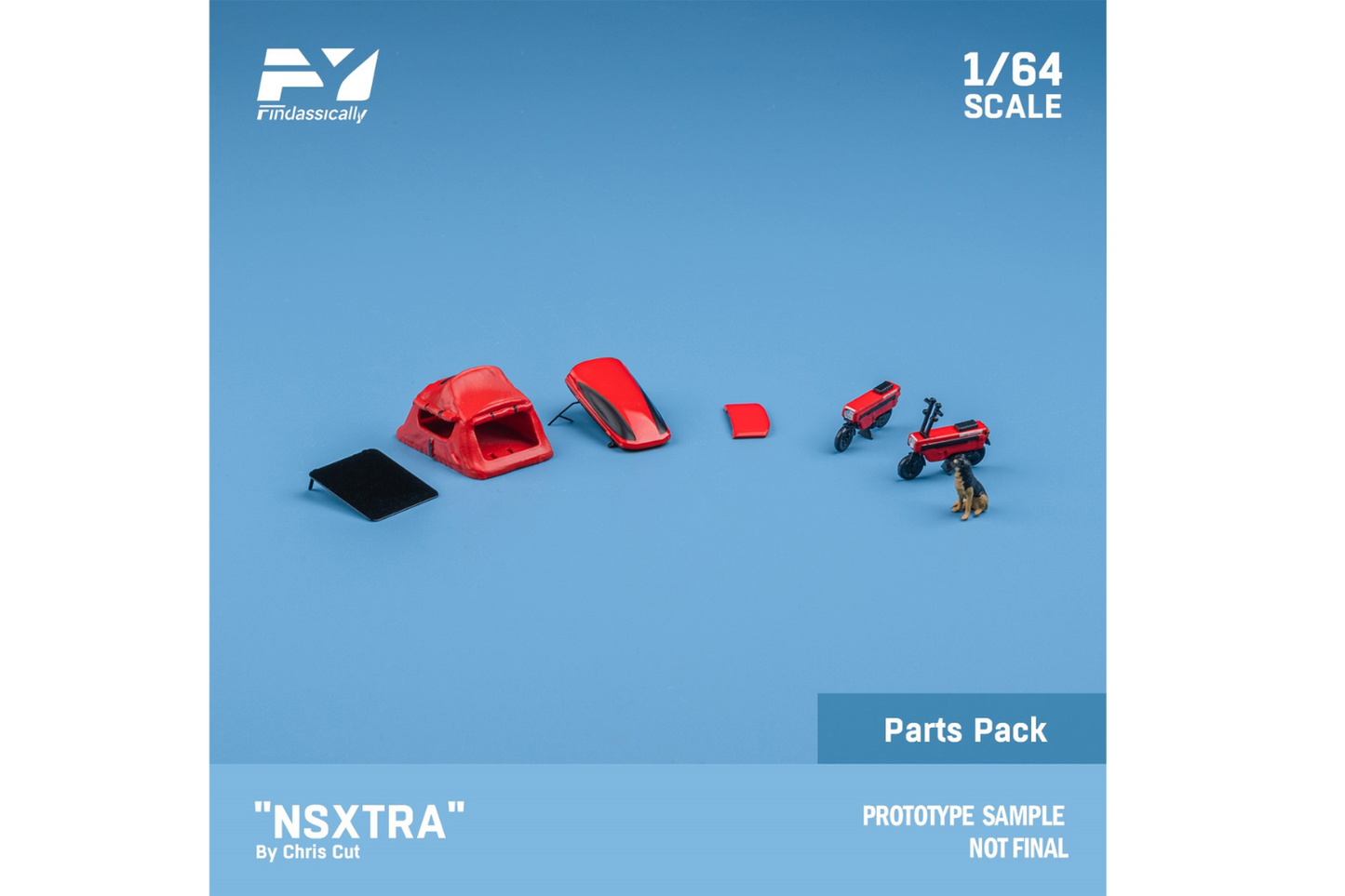 Finclassically 1/64 Honda "NSXTRA" By Chris Cut