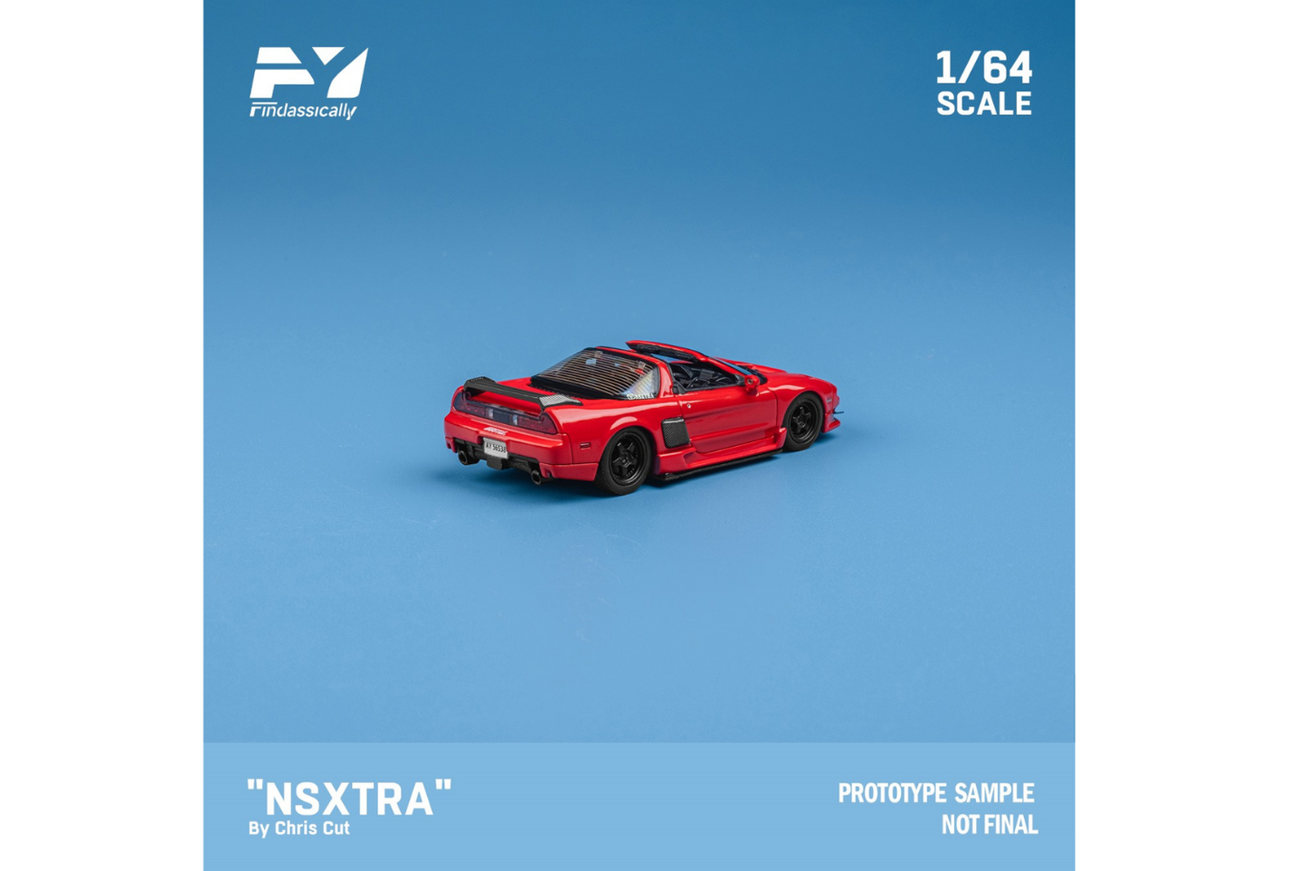 Finclassically 1/64 Honda "NSXTRA" By Chris Cut