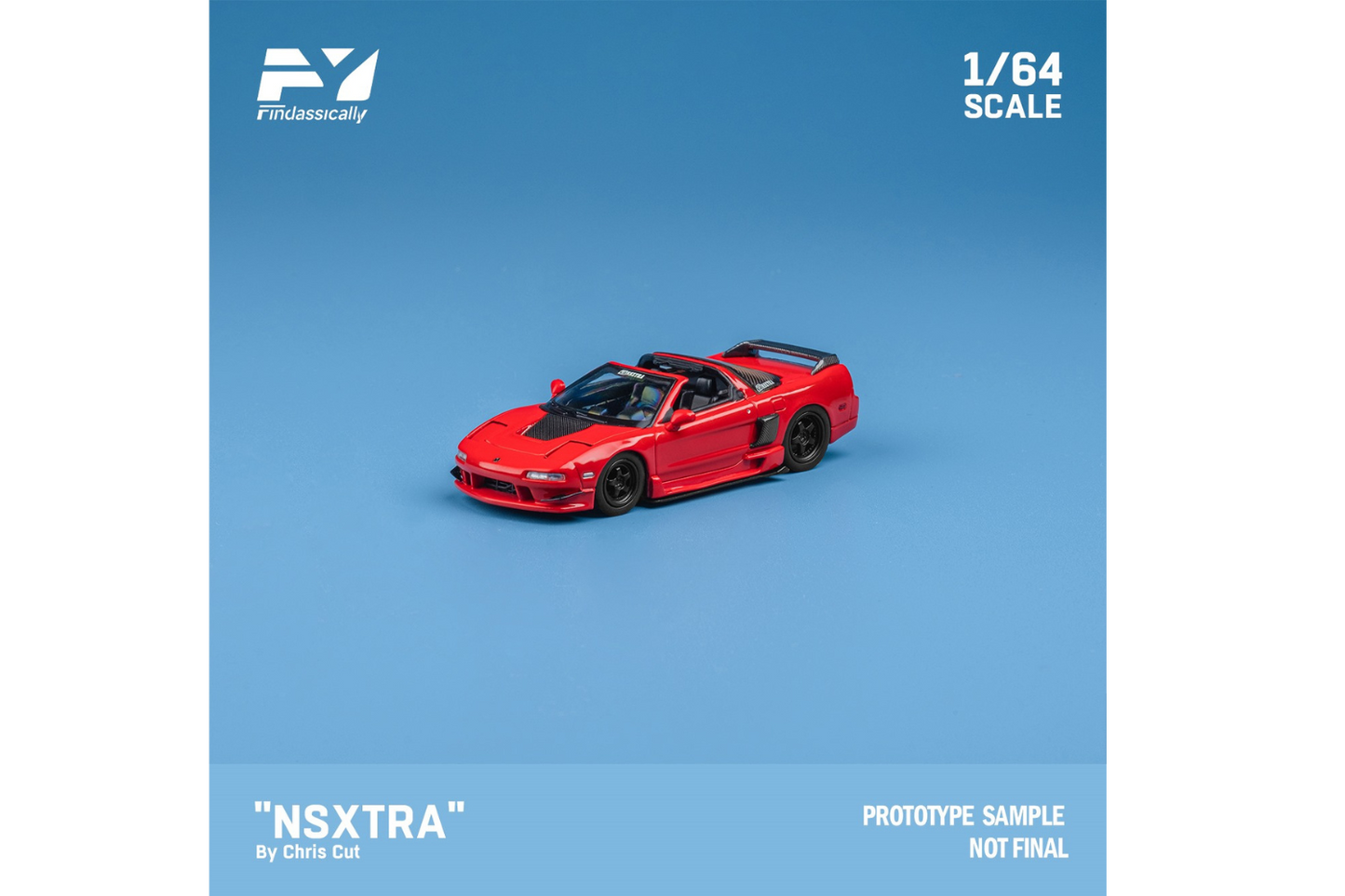 Finclassically 1/64 Honda "NSXTRA" By Chris Cut