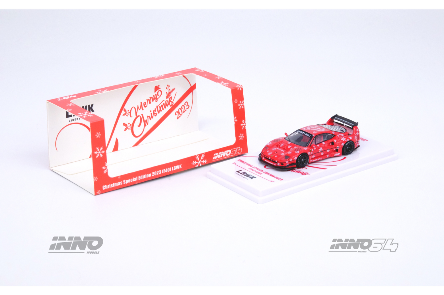 Inno64 LBWK Ferrari F40 Christmas 2023 Special Edition