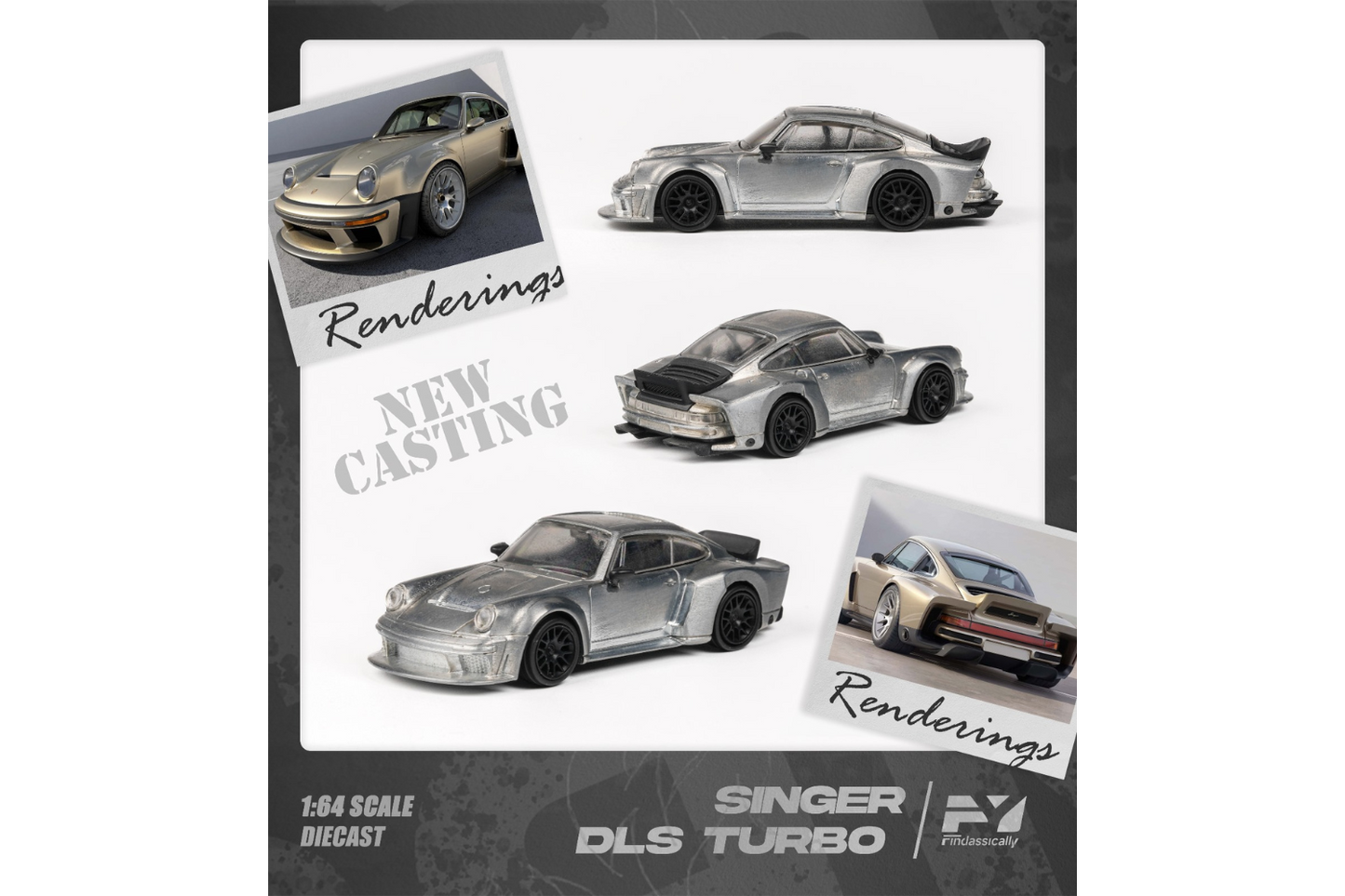 Finclassically 1/64 Singer DLS Turbo