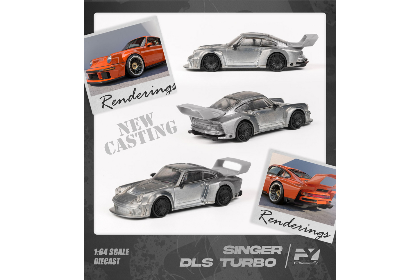 Finclassically 1/64 Singer DLS Turbo