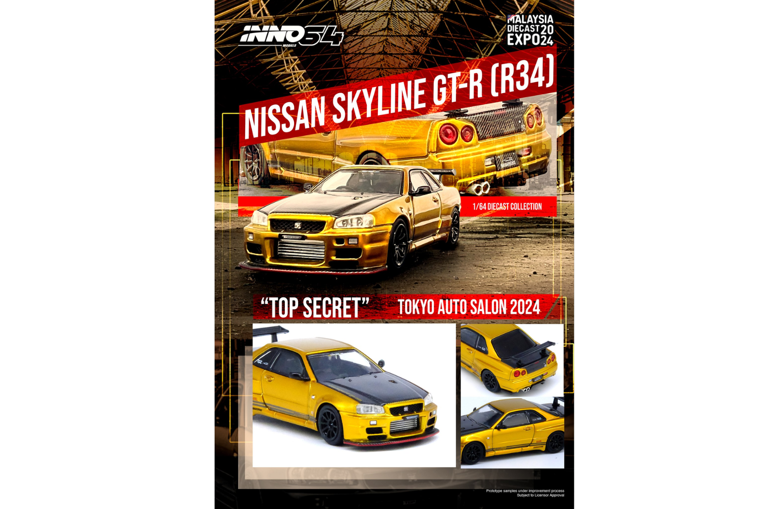 Inno64 Nissan Skyline GT-R (R34) 