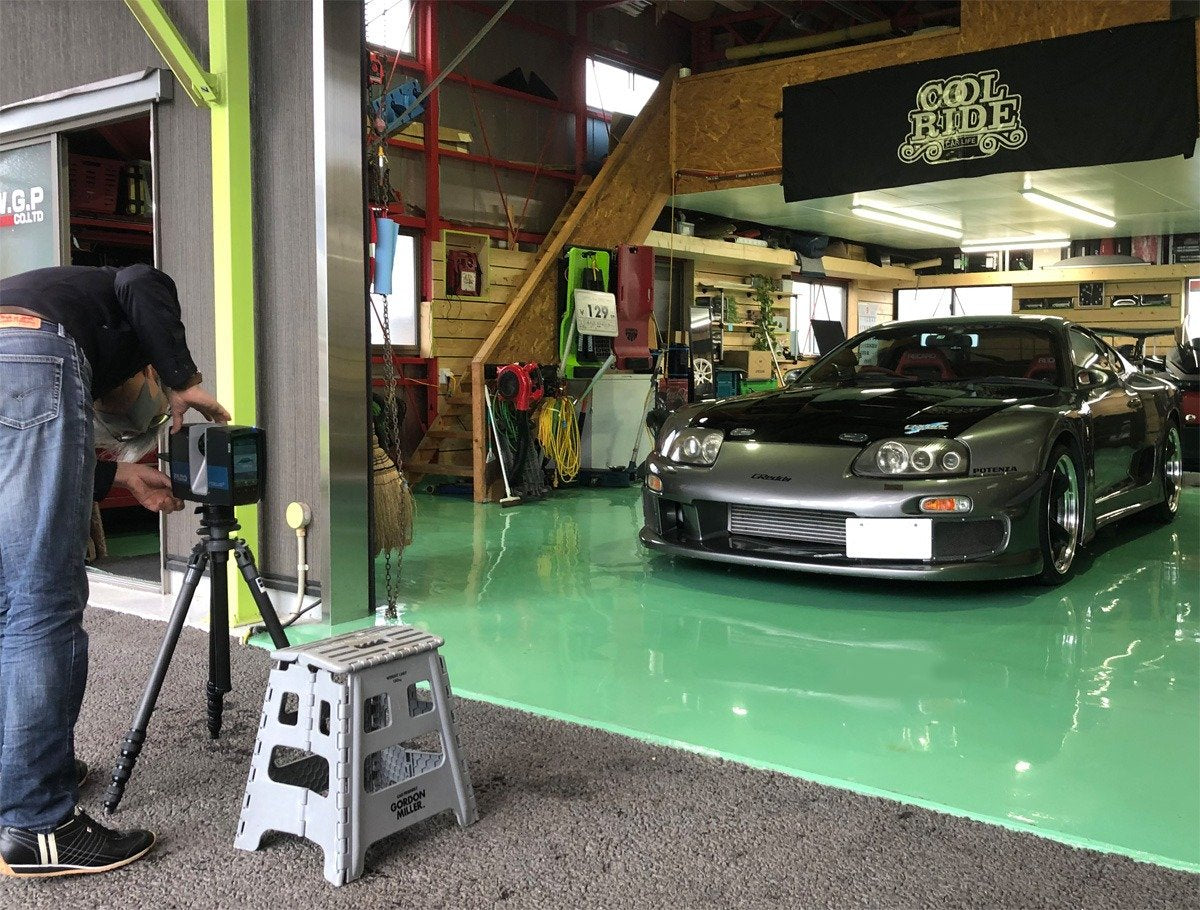 Ignition Model 1/18 Toyota Supra (JZA80) Top Secret TRD GT300 Widebody in Gold