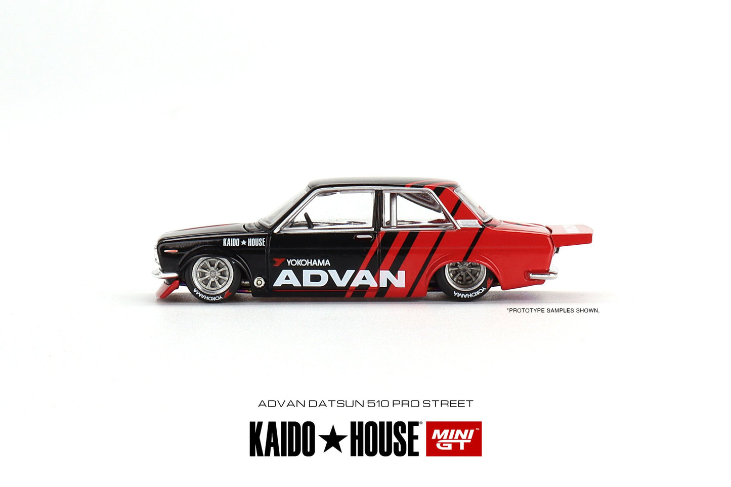 Mini GT x Kaido House Datsun 510 Pro Street Advan KHMG032