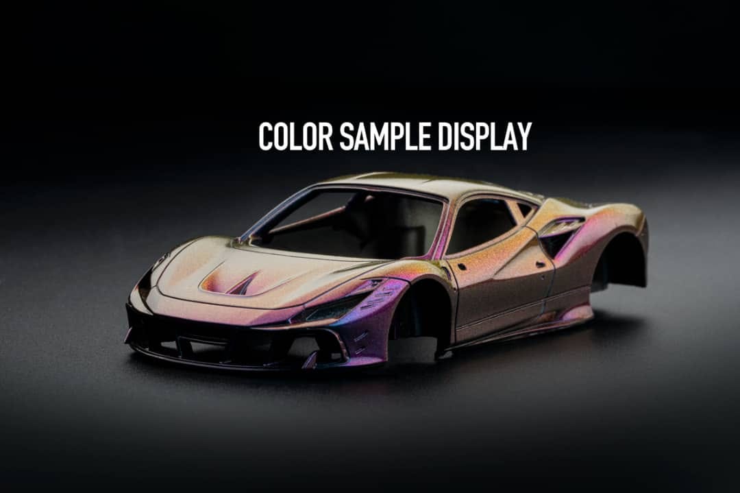 FuelMe 1/64 Mansory F8XX (Ferrari F8 Tributo) in Chameleon Purple
