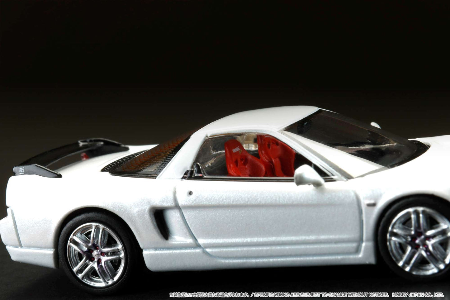 Hobby Japan 1/64 Honda NSX-R (NA2) DK "Drift King" Tsuchiya Spec in Pearl White *Creased Packaging*