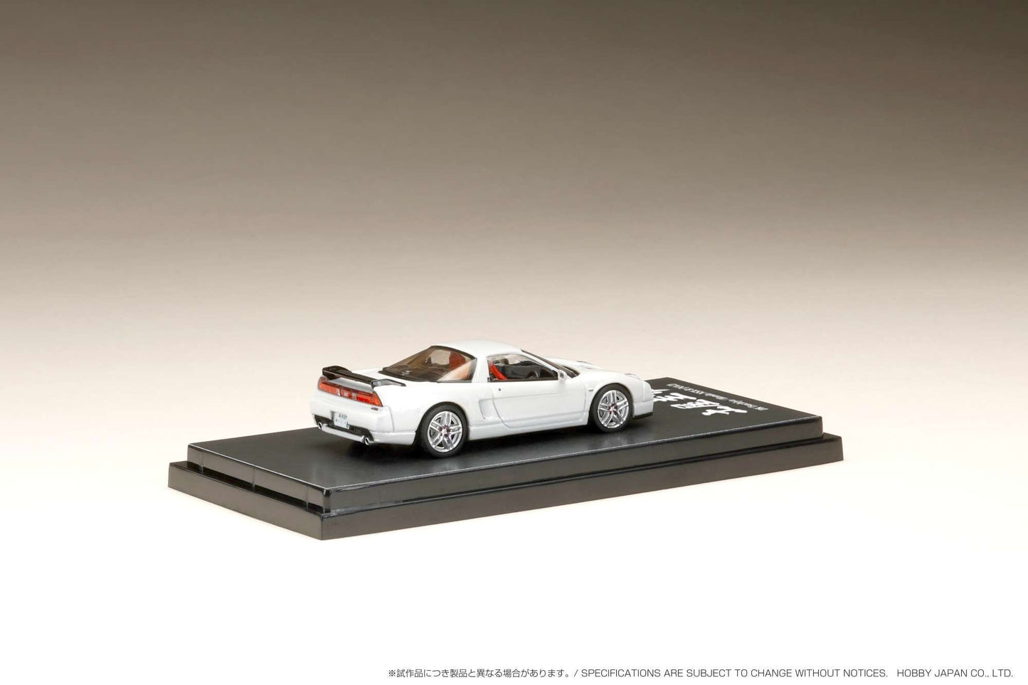 Hobby Japan 1/64 Honda NSX-R (NA2) DK "Drift King" Tsuchiya Spec in Pearl White *Creased Packaging*