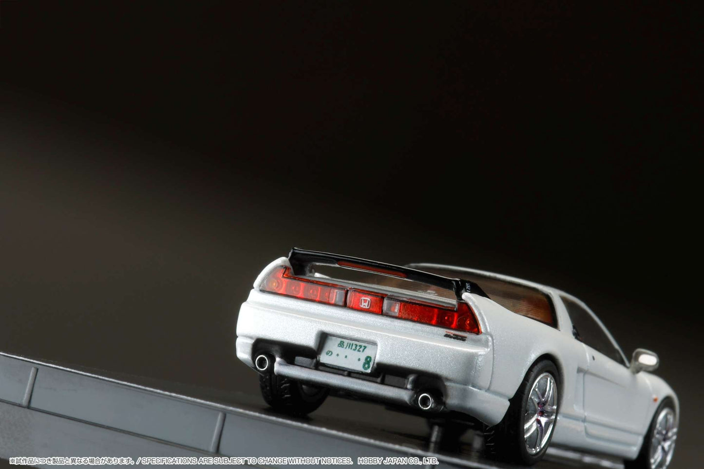Hobby Japan 1/64 Honda NSX-R (NA2) DK "Drift King" Tsuchiya Spec in Pearl White *Creased Packaging*