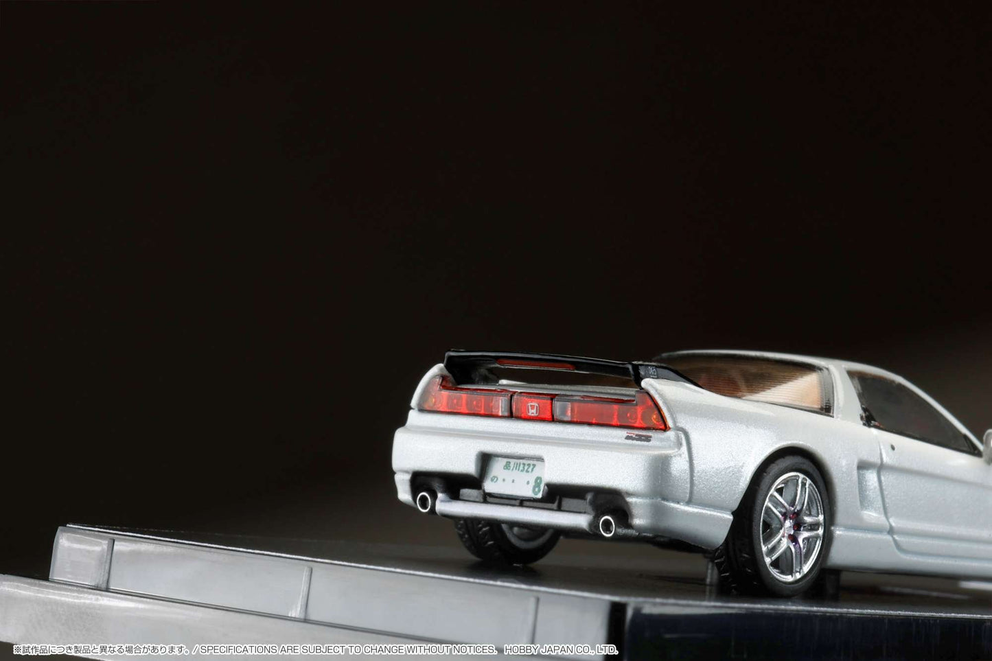 Hobby Japan 1/64 Honda NSX-R (NA2) DK "Drift King" Tsuchiya Spec in Pearl White *Creased Packaging*