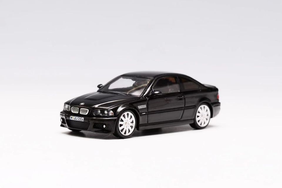 Stance Hunter x Street Weapon 1/64 BMW M3 (E46) Coupe in Black