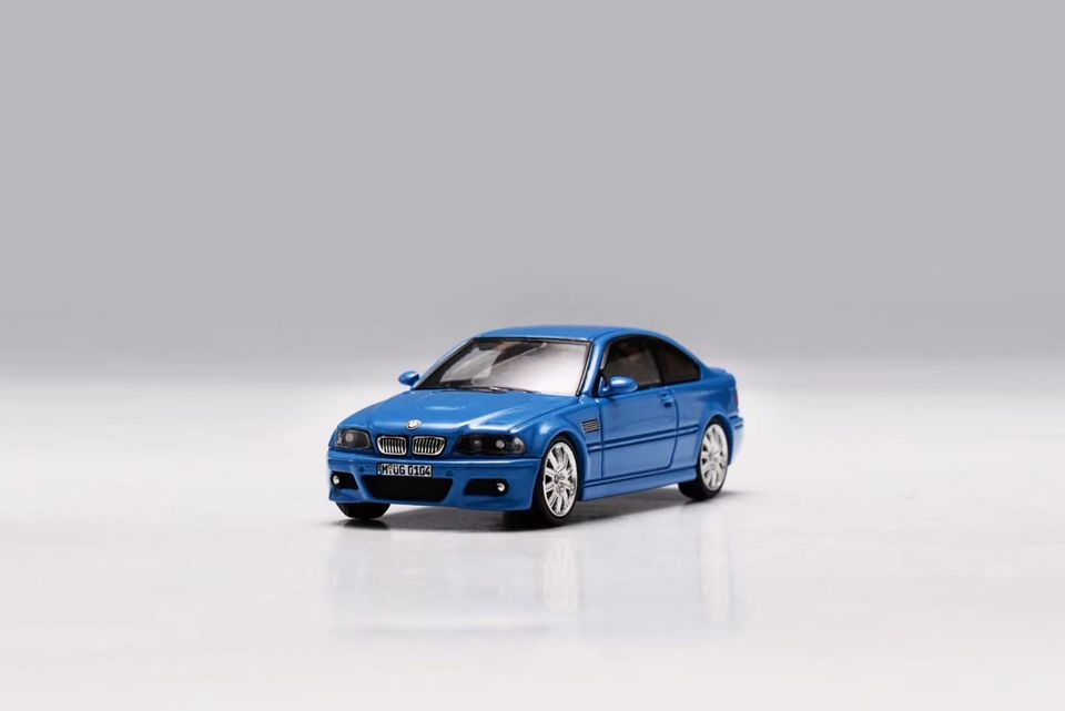 Stance Hunter x Street Weapon 1/64 BMW M3 (E46) Coupe in Laguna Seca Blue