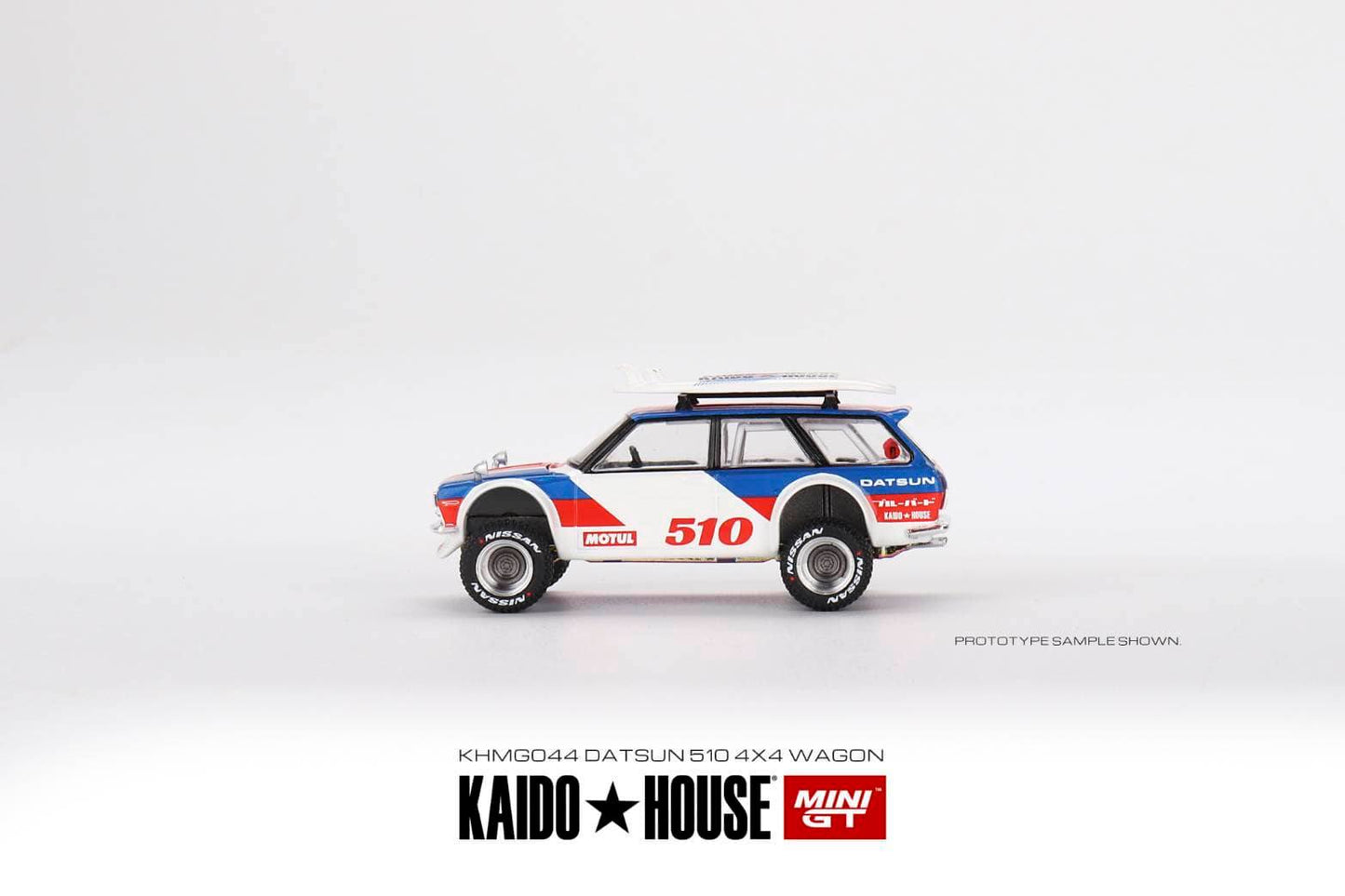 Mini GT x Kaido House Datsun 510 Wagon Surf Safari RS
