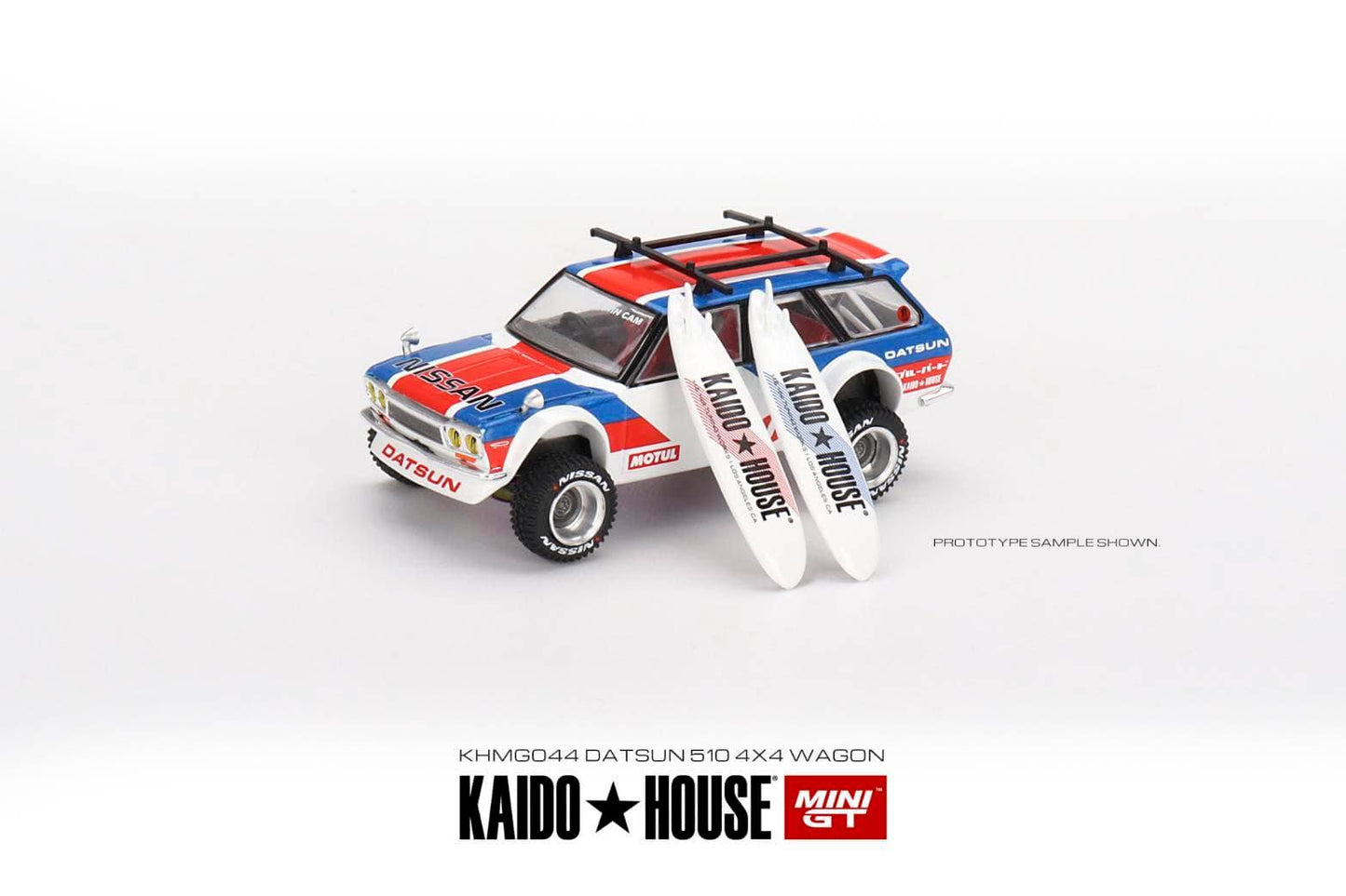 Mini GT x Kaido House Datsun 510 Wagon Surf Safari RS