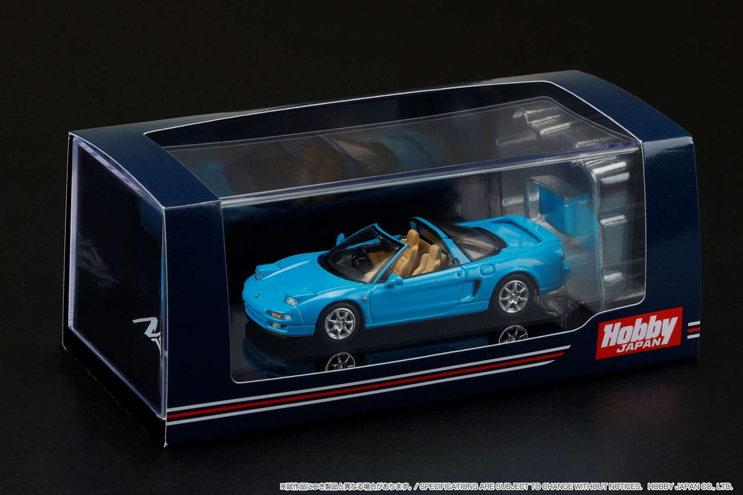 Hobby Japan 1/64 Honda NSX Type T with Detachable Roof in Phoenix Blue