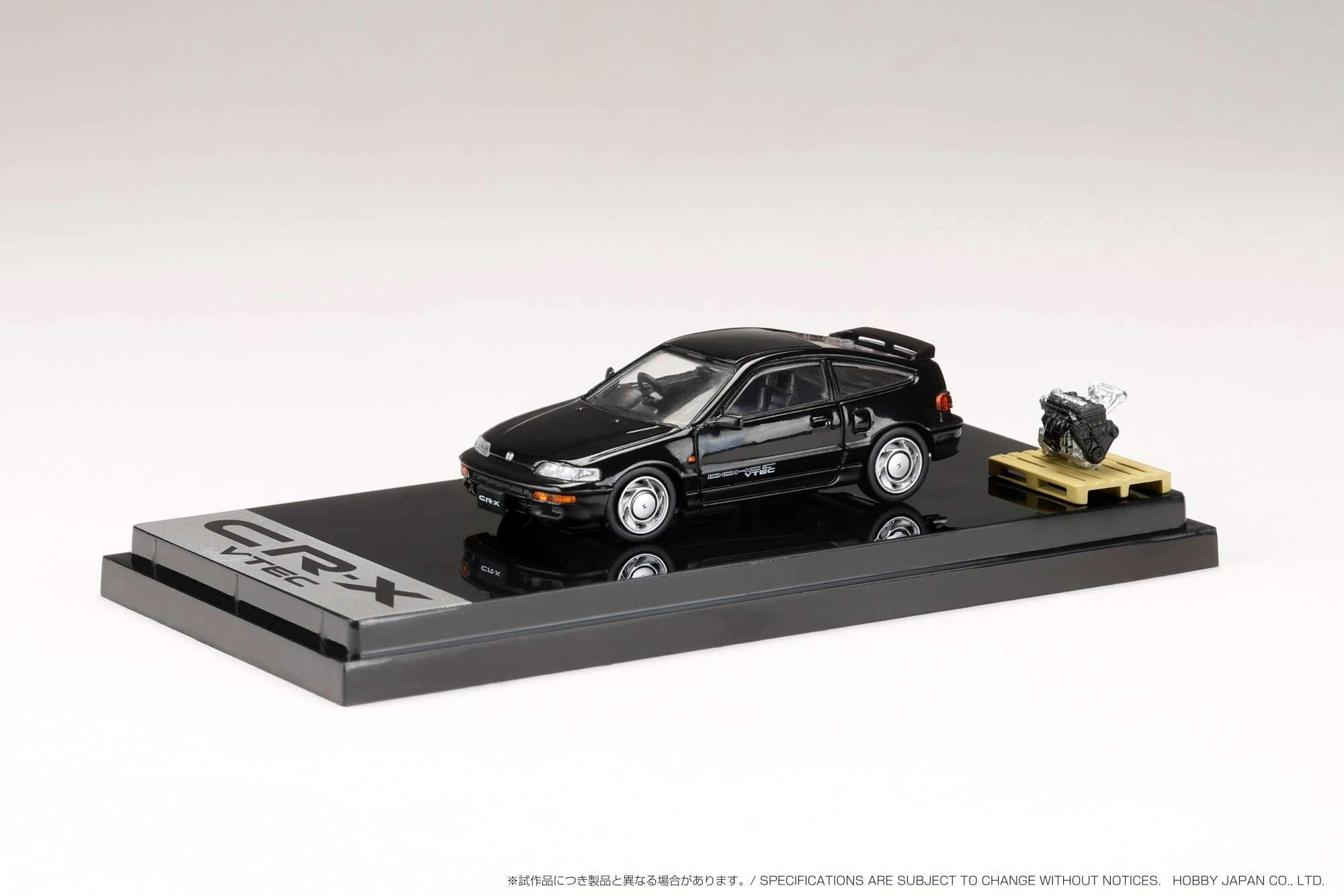 Hobby Japan 1/64 Honda CR-X SiR (EF8) 1989 with Engine Display Model i