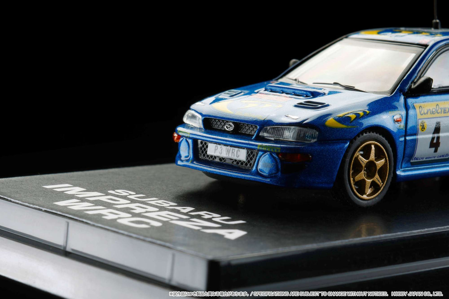 Hobby Japan 1/64 Subaru Impreza WRC 1997 #4 Monte Carlo