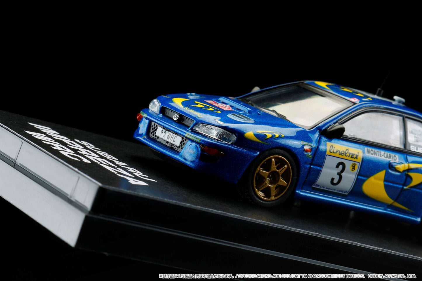 Hobby Japan 1/64 Subaru Impreza WRC 1997 #3 Monte Carlo