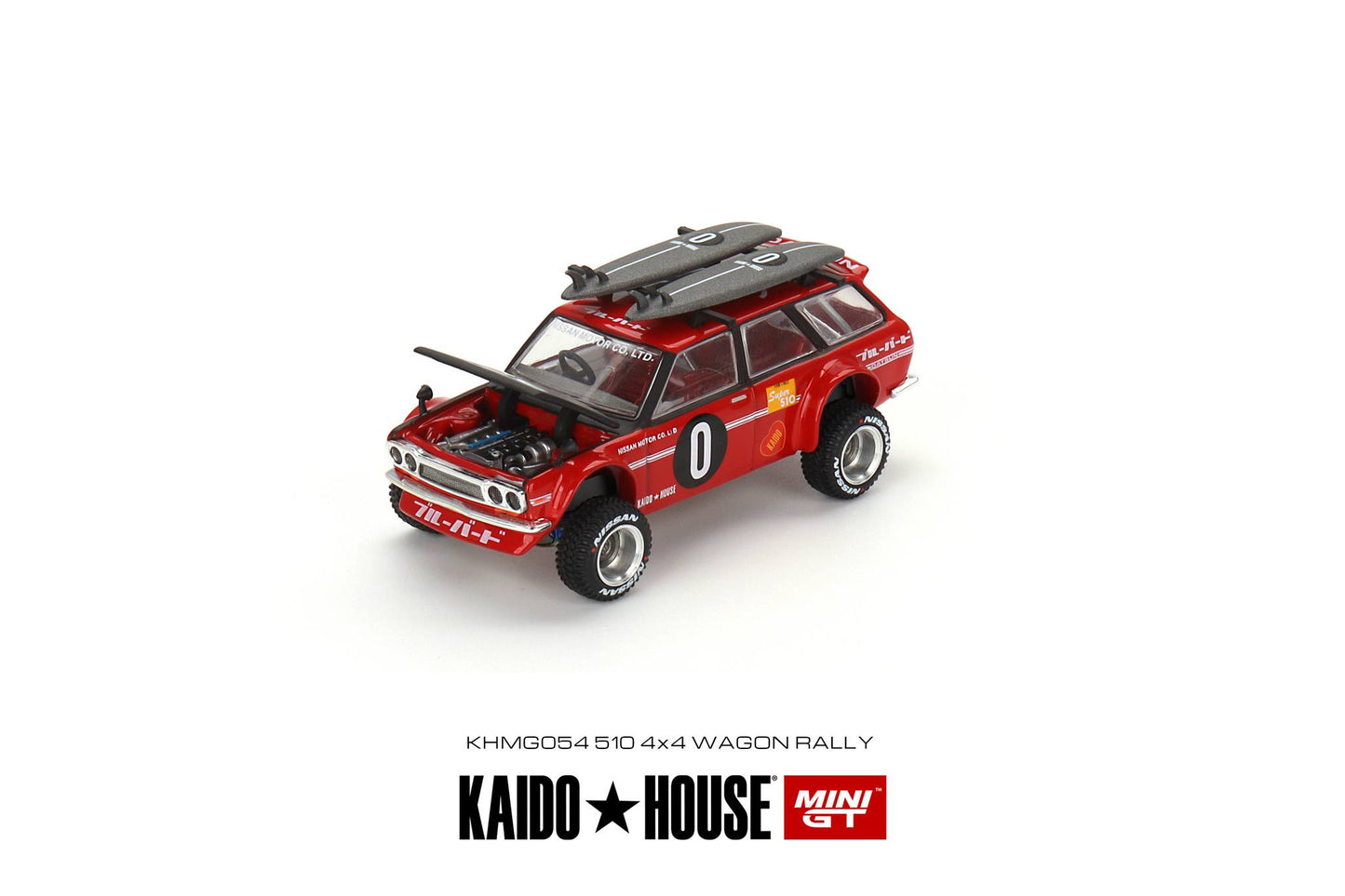 Mini GT x Kaido House Datsun 510 Wagon Surf Safari RS V2