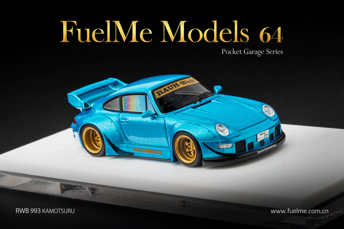 FuelMe Model 1/64 Porsche RWB 993 Kamotsuru