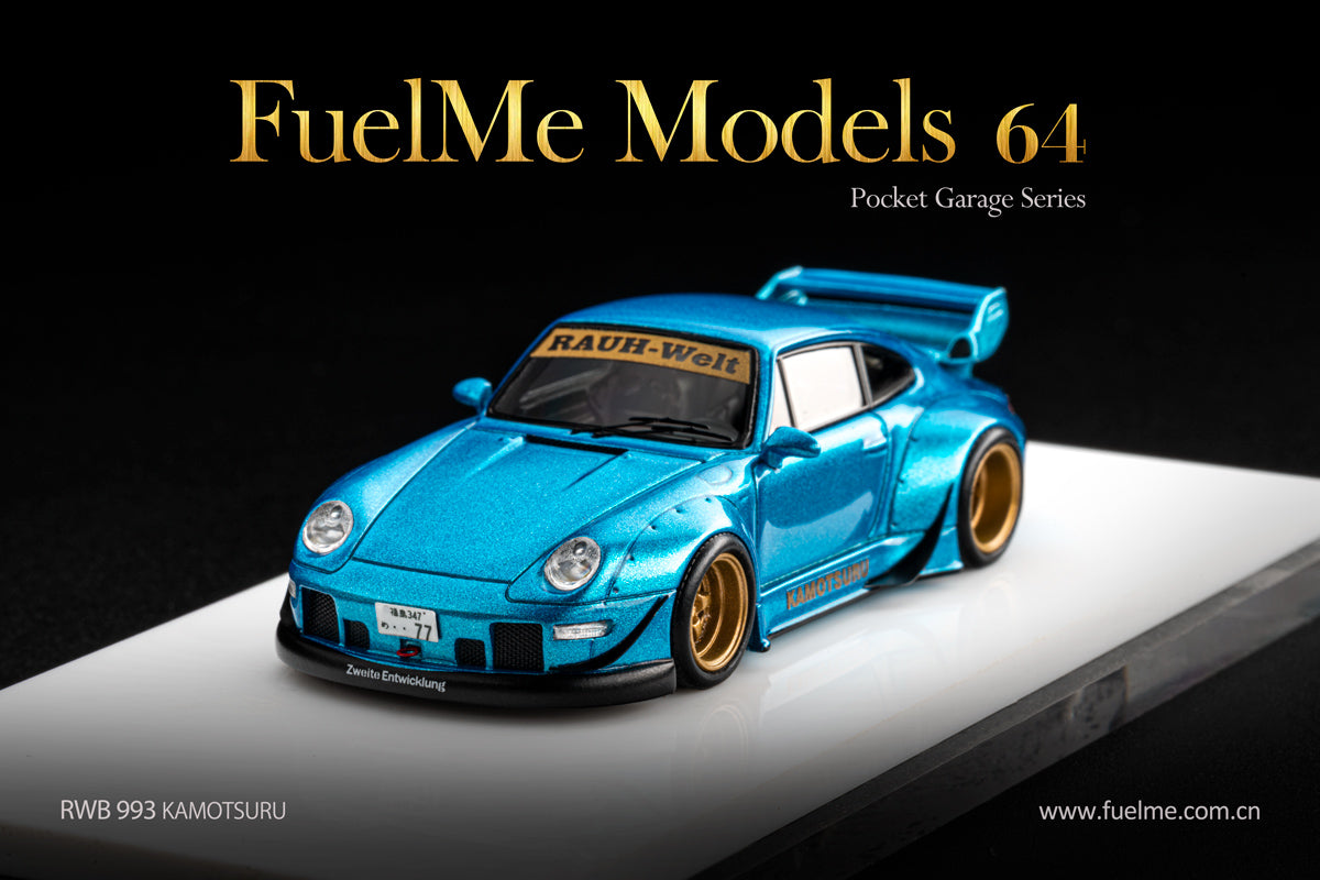 FuelMe Model 1/64 Porsche RWB 993 Kamotsuru