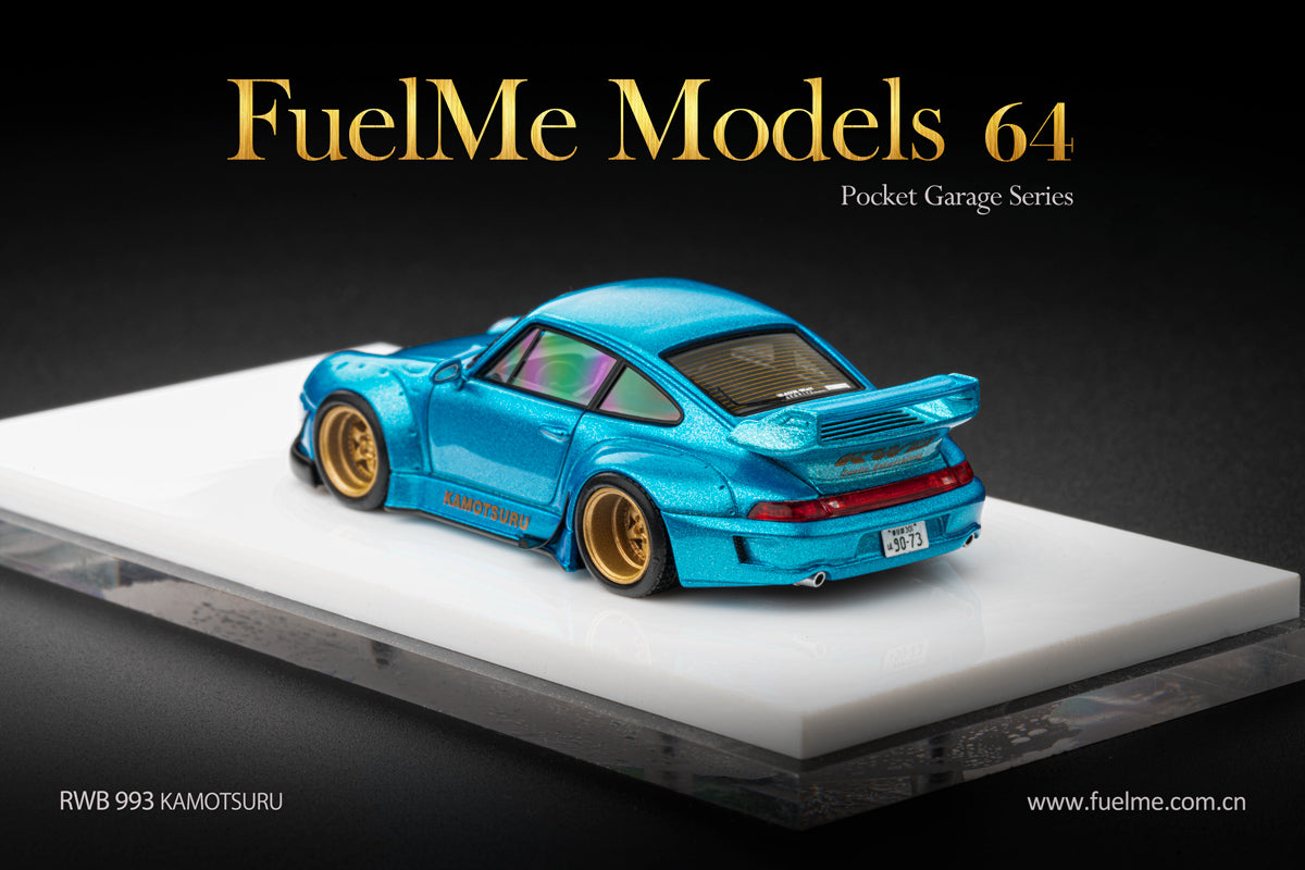 FuelMe Model 1/64 Porsche RWB 993 Kamotsuru