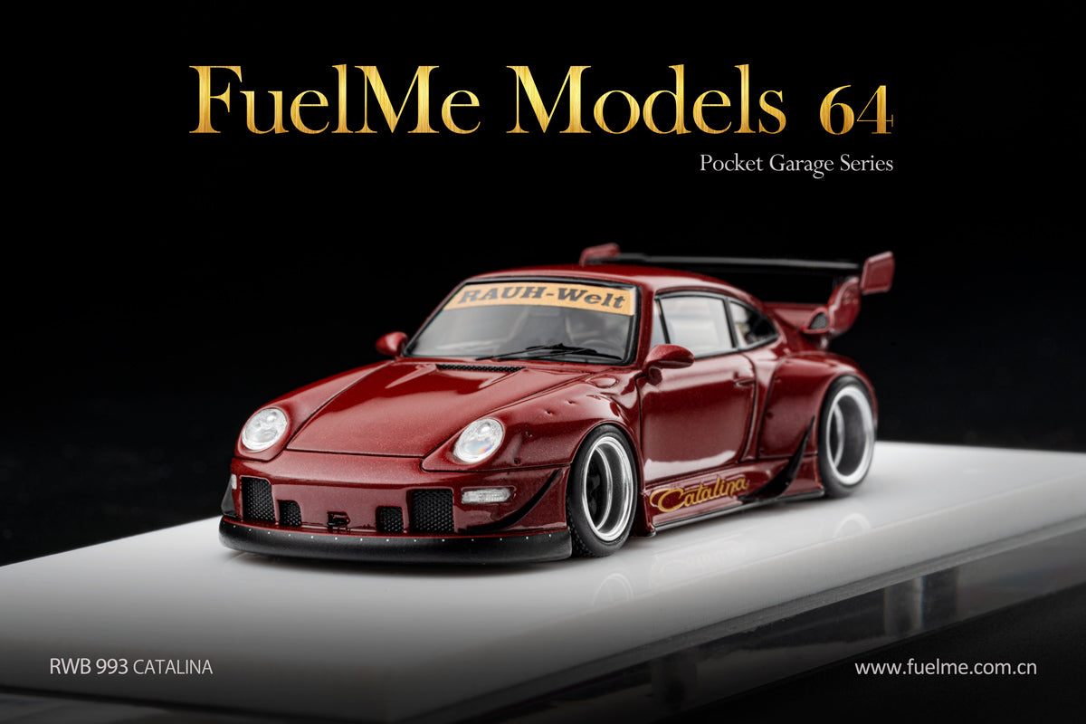 FuelMe Model 1/64 Porsche RWB 993 Catalina – Rocketbox Diecast 