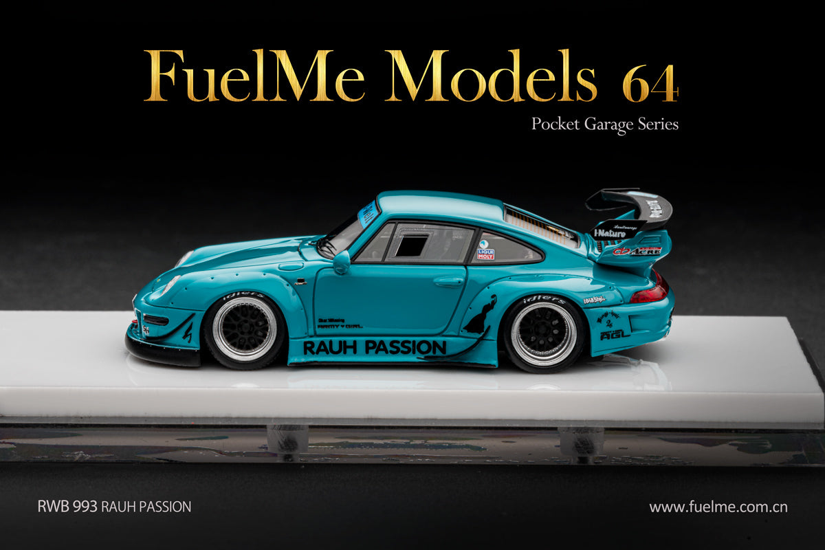 FuelMe Model 1/64 Porsche RWB 993 Rauh Passion